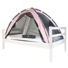 DERYAN Mosquito Bed Tent 200x90x110 cm Rose