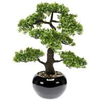 Emerald Artificial Ficus Mini Bonsai Green 47 cm 420006