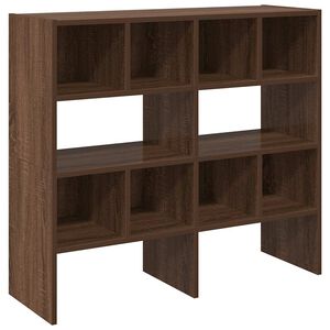 vidaXL Shoe Racks 2 pcs Stackable Brown Oak 89.5x30x40 cm