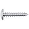 vidaXL Wood Screws 2 pcs Silver M4 x 20 mm Steel