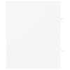 vidaXL Sink Cabinet with Built-in Basin White Engineered Wood