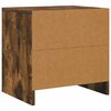 vidaXL Bedside Cabinets 2 pcs Smoked Oak 45x34x44.5 cm Engineered Wood