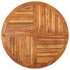 vidaXL 5 Piece Garden Dining Set 120x75 cm Solid Acacia Wood
