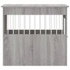 vidaXL Dog Crate Furniture Grey Sonoma 64.5x80x71 cm Engineered Wood