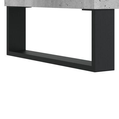 vidaXL Bathroom Cabinet Concrete Grey 65x33x60 cm Engineered Wood