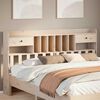 vidaXL Headboard with Storage 180 cm Solid Wood Pine