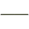 vidaXL Floating Shelf 4 pcs Olive Green 100 x 9 x 2.5 cm Steel