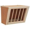 vidaXL Rabbit Hay Feeder 25x18,5x20,5 cm Solid Wood Fir