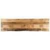 vidaXL Table Top Live Edge 160x40x3,8 cm Solid Wood Rough Mango