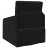 vidaXL Folding Sofa Bed Black 65 x 80 x 83 cm Velvet
