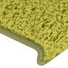 vidaXL Stair Mats 30 pcs 65x21x4 cm Green Rectangular Edge