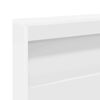vidaXL Bookcase Bed with Headboard White 160 x 200 cm Engineered wood