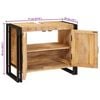 vidaXL Sink cabinet with Shelf Brown 71 x 33 x 58 cm Solid Mango Wood