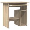 vidaXL Desk Sonoma Oak 80x45x74 cm Engineered Wood