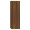 vidaXL 5 Piece TV Cabinet Set Brown Oak Engineered Wood
