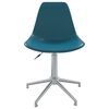 vidaXL Swivel Dining Chairs 6 pcs Turquoise PP