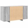 vidaXL Sideboard Grey Sonoma 135 x 41 x 75 cm Engineered Wood