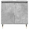 vidaXL Bathroom Cabinet Concrete Grey 58x33x60 cm Engineered Wood