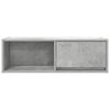 vidaXL TV Cabinets 2 pcs Concrete Grey 80x31x25.5 cm Engineered Wood