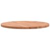 vidaXL Table Top &Oslash;60x2.5 cm Round Solid Wood Beech