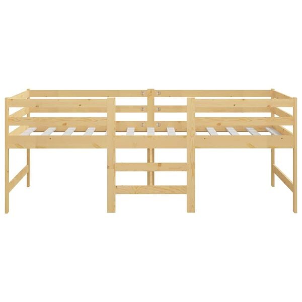 vidaXL Bed Frame without Mattress 90x200 cm Solid Wood Pine