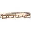 vidaXL Outdoor Sofa Set 6 pcs Natural Solid Acacia Wood