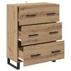 vidaXL Sideboard with Drawer Artisan Oak 69.5 x 34 x 90 cm