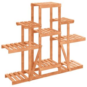 vidaXL Flower Stand 110x25x96 cm Solid Wood Fir