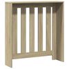 vidaXL Radiator Cover Sonoma Oak 78x20x82 cm Engineered Wood