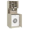 vidaXL Washing Machine Cabinet Sonoma Oak