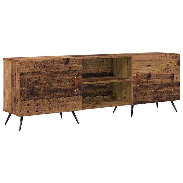 vidaXL TV Cabinet Old wood 150 x 30 x 50 cm Engineered wood