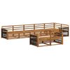 vidaXL Outdoor Sofa Set 8 pcs Natural