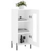 vidaXL Sideboard White 34.5x34x90 cm Engineered Wood