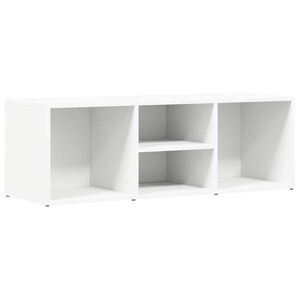 vidaXL Shoe Storage Bench White 102x35x35 cm Engineered Wood