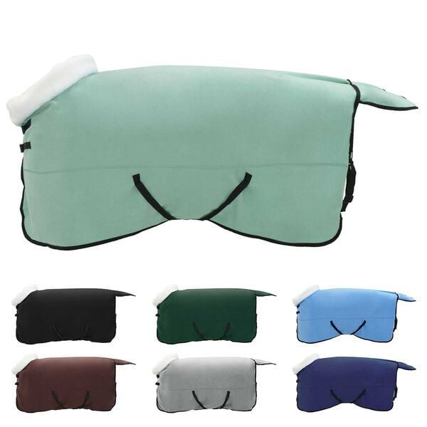 vidaXL Horse Blanket Special Green 125 cm Polar fleece