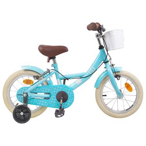 vidaXL Kids Bike 16 Inches for 4-6 Years Old Light Blue