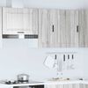 vidaXL Kitchen Wall Cabinet Porto Grey Sonoma Engineered Wood
