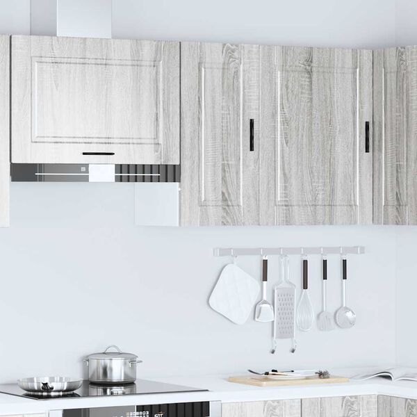 vidaXL Kitchen Wall Cabinet Porto Grey Sonoma Engineered Wood