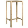 vidaXL Bar Table 60x60x110 cm Impregnated Pinewood