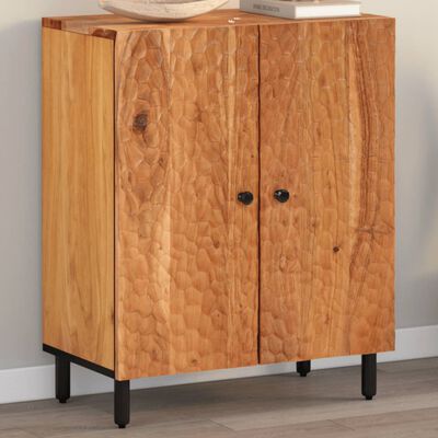 vidaXL Side Cabinet 60x33x75 cm Solid Wood Acacia