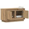 vidaXL TV Cabinet Artisan oak 80 x 35 x 45 cm Engineered wood