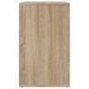 vidaXL Bedside Cabinet Sonoma Oak 50x36x60 cm Engineered Wood