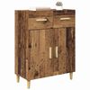 vidaXL Sideboard Old wood 34 x 69.5 x 89 cm Engineered wood