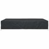 vidaXL Furniture Cover Plain Black 350 x 260 x 90 cm 420D