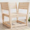 vidaXL Garden Chair Solid Wood Pine