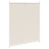 vidaXL Plisse Blind 100x150cm Cream