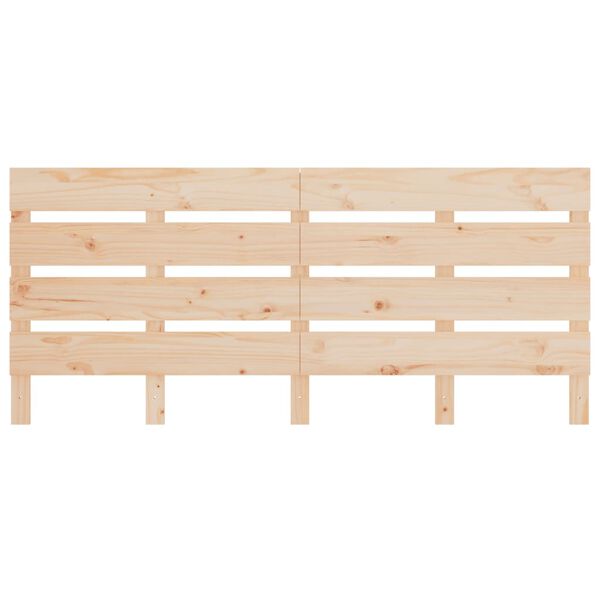 vidaXL Headboard 160x3x80 cm Solid Wood Pine