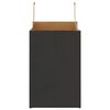 vidaXL Paper Bags 50 pcs with Handles Black 26x17x25 cm