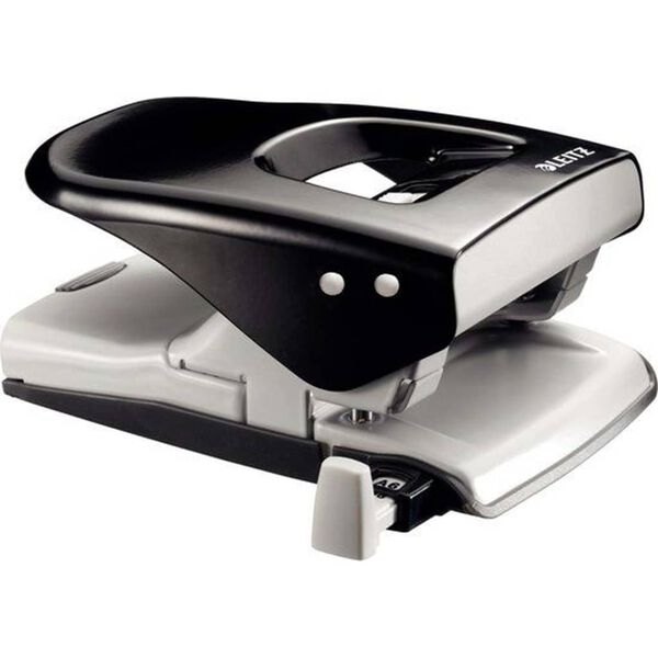 Leitz Strong Metal Office Punch NeXXt Black