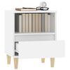 vidaXL Bedside Cabinets 2 pcs White 40x35x50 cm